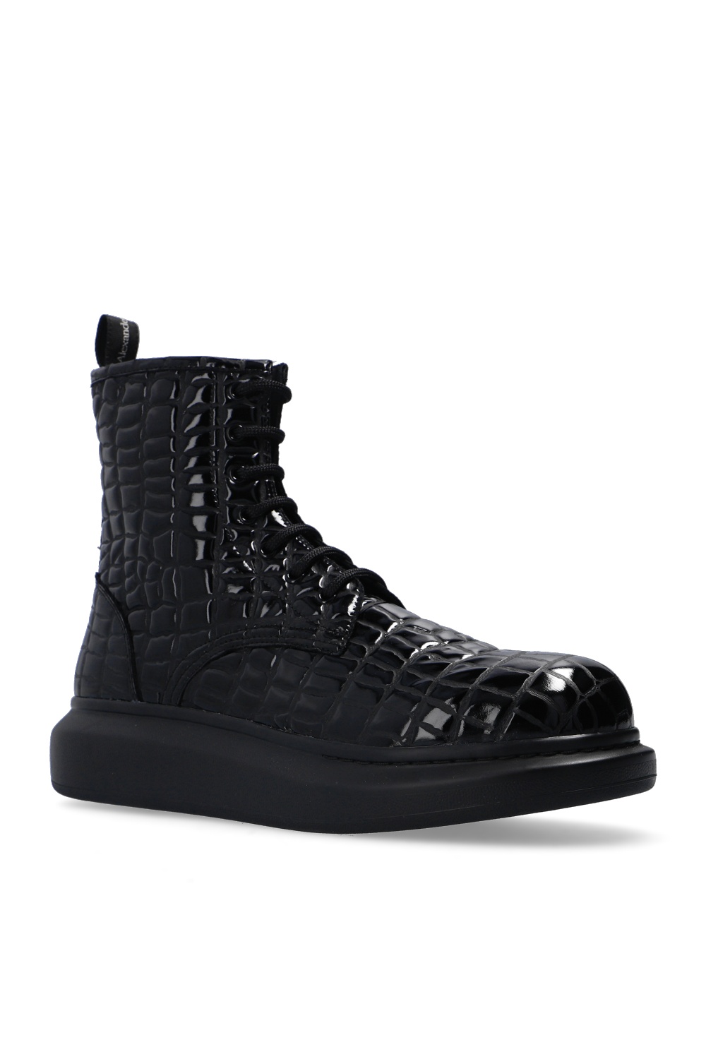 Alexander McQueen Ankle boots with logo